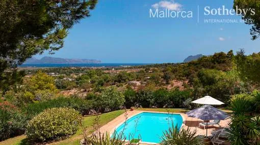 Rustic Villa in Alcudia with views of Pollensa Bay Rustic Villa in Alcudia with views of Pollensa Bay